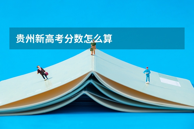 贵州新高考分数怎么算