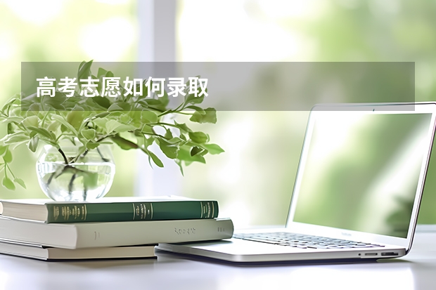 高考志愿如何录取