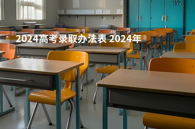 2024高考录取办法表 2024年陕西高考改革方案是怎样的？