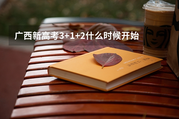 广西新高考3+1+2什么时候开始