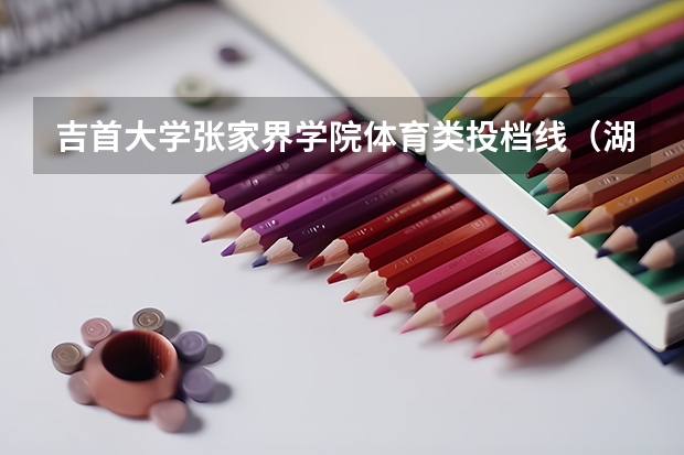 吉首大学张家界学院体育类投档线（湖南省专科学校录取分数线排名）