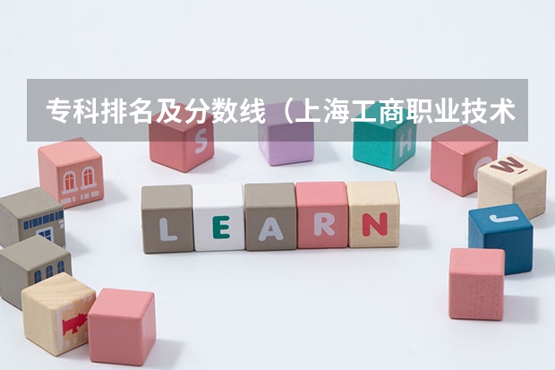 专科排名及分数线（上海工商职业技术学院 专科最低分数线 山东考生，文科）