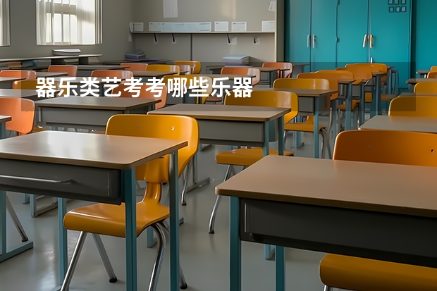 器乐类艺考考哪些乐器