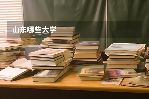 山东哪些大学