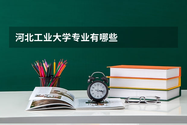 河北工业大学专业有哪些