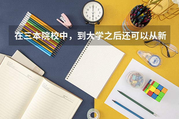 在三本院校中,到大学之后还可以从新选专业吗