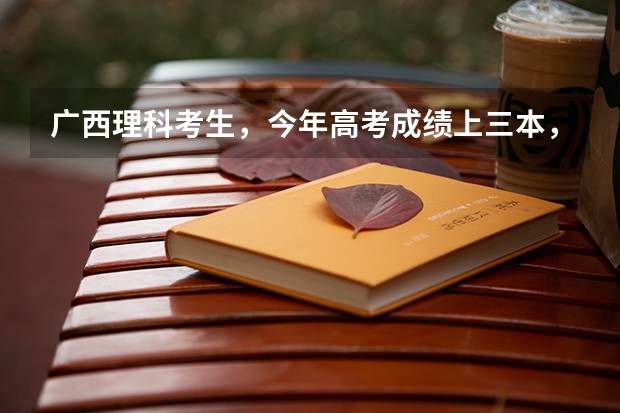 广西理科考生，今年高考成绩上三本，能上什么好的大专，希望是电脑专业好一点的学校、