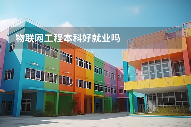 物联网工程本科好就业吗