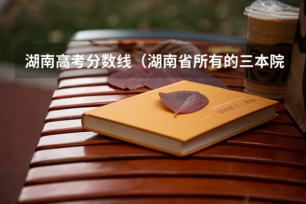 湖南高考分数线(湖南省所有的三本院校)