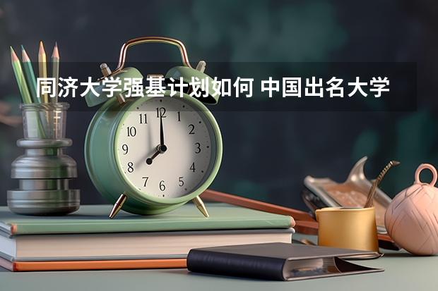 同济大学强基计划如何 中国出名大学排名
