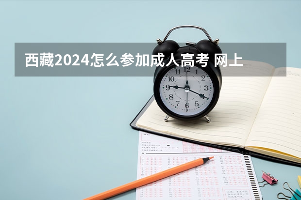 西藏2024怎么参加成人高考 网上报考指南有哪些？