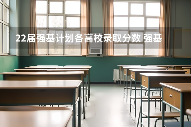22届强基计划各高校录取分数 强基计划分数线