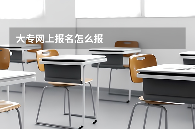 大专网上报名怎么报