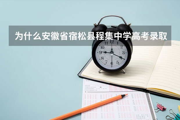 为什么安徽省宿松县程集中学高考录取结果查询不到?