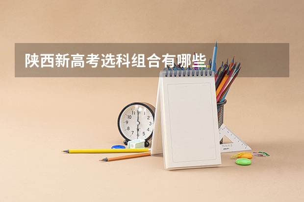 陕西新高考选科组合有哪些