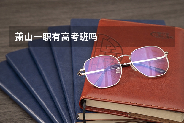 萧山一职有高考班吗