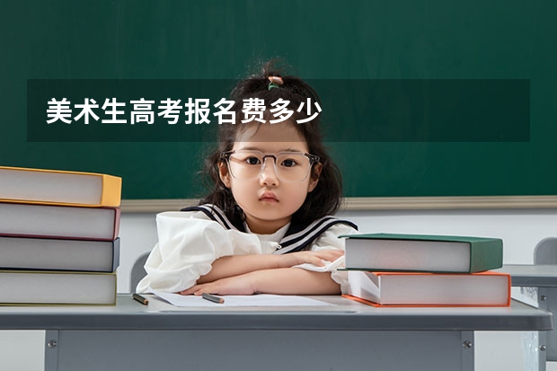 美术生高考报名费多少